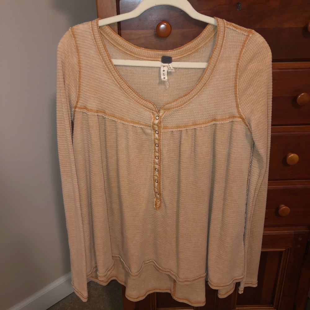 Free People Long Sleeve Tee